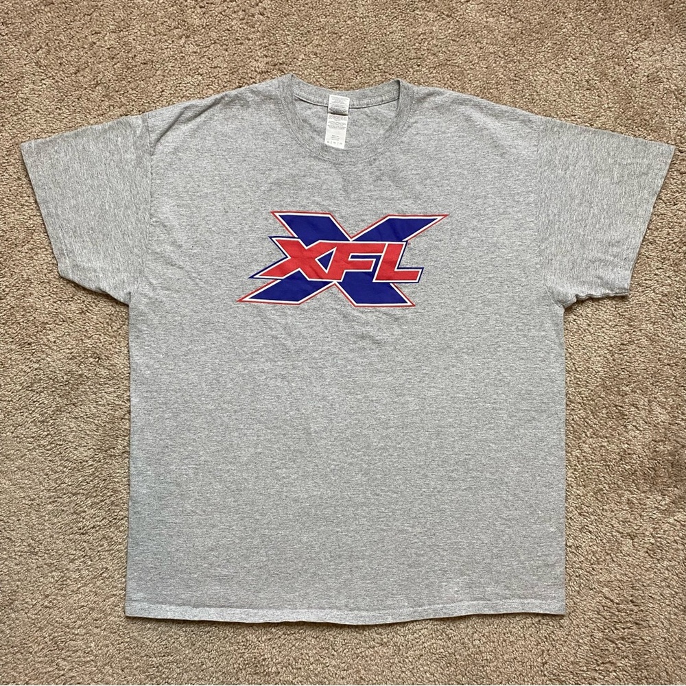 XFL Football Logo Short sleeve Shirt